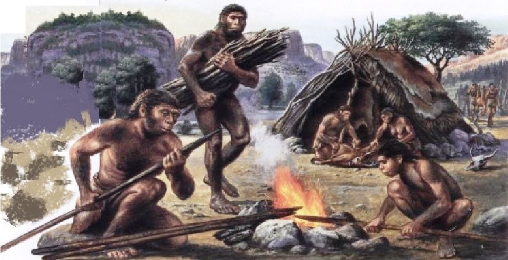 HOMO ERECTUS ARRIBÈT A ASIA PLAN MAI ABANS