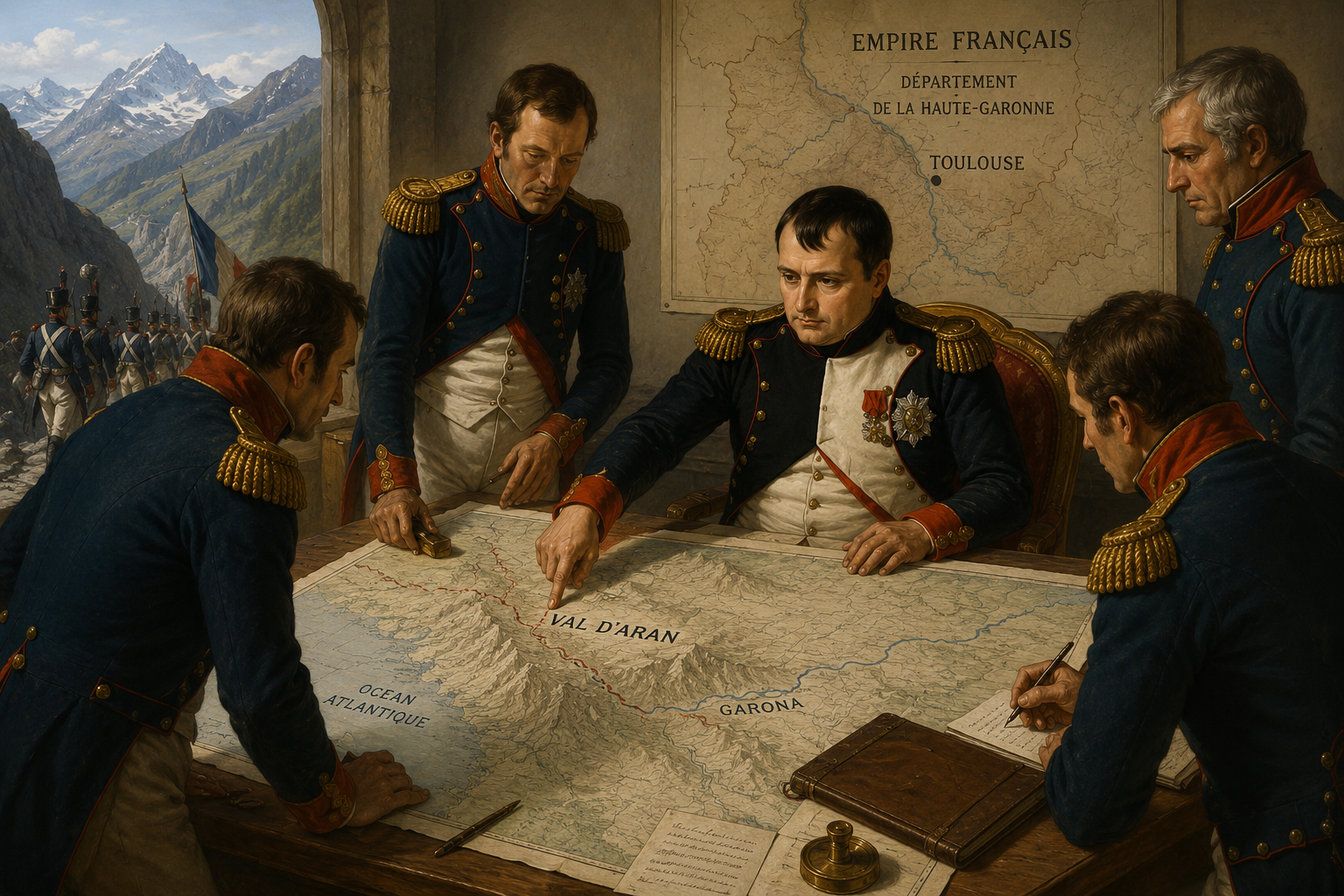ERA VAL D’ARAN JOS ERA AGLA IMPERIAU (1808)