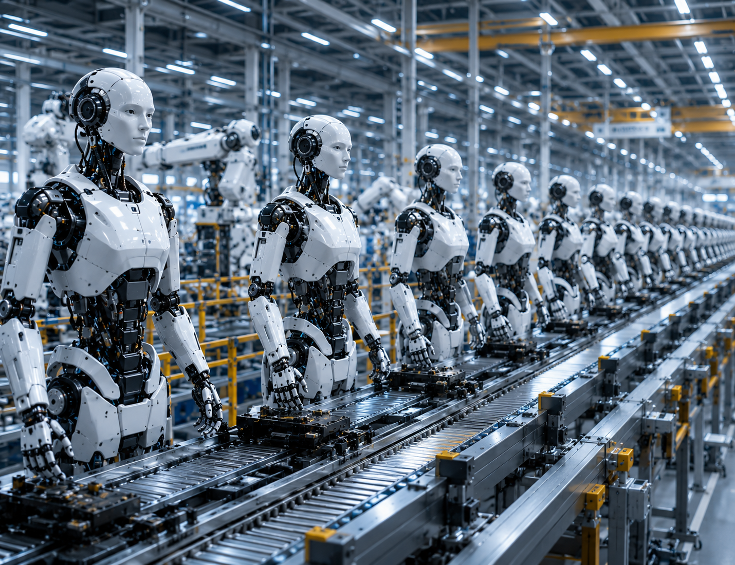 LA PRODUCCION MASSISSA DE ROBÒTS UMANOÏDES
