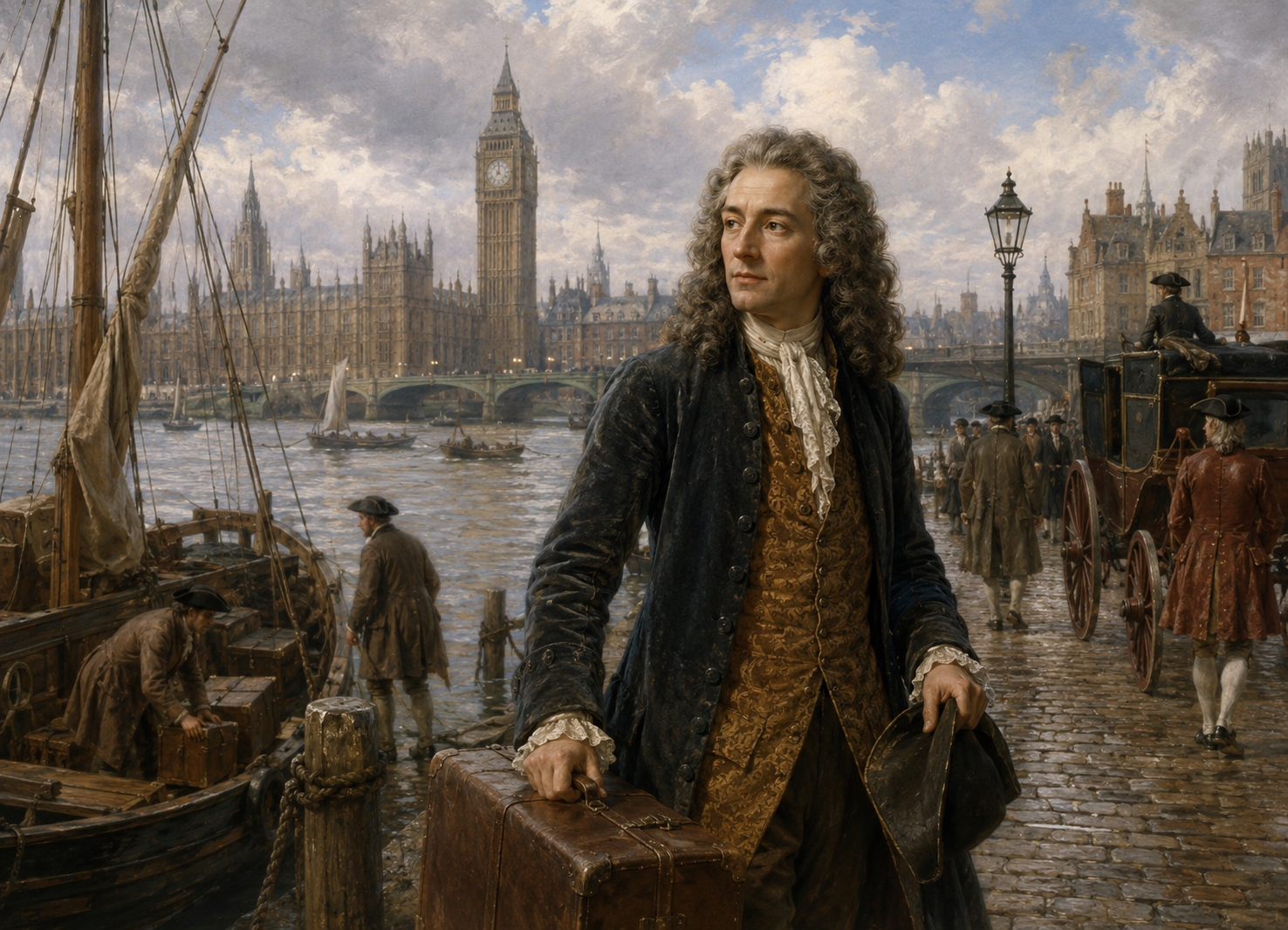 L’EXILI DE VOLTAIRE A ANGLATÈRRA (1726-1729)